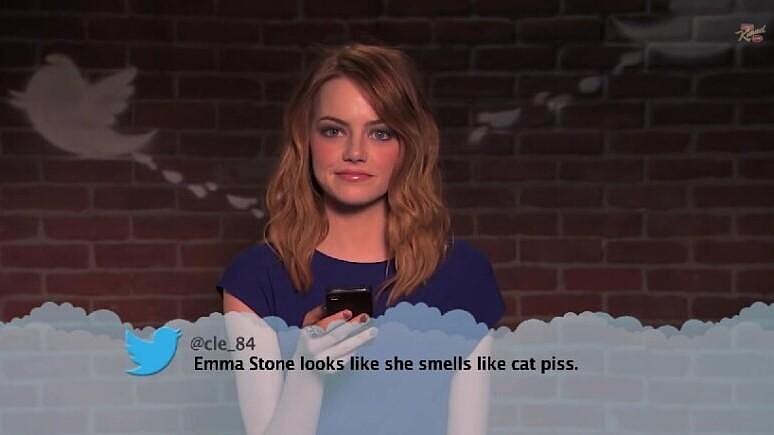 要是我一定崩潰！當大明星讀到超可怕壞心評語的反應是…