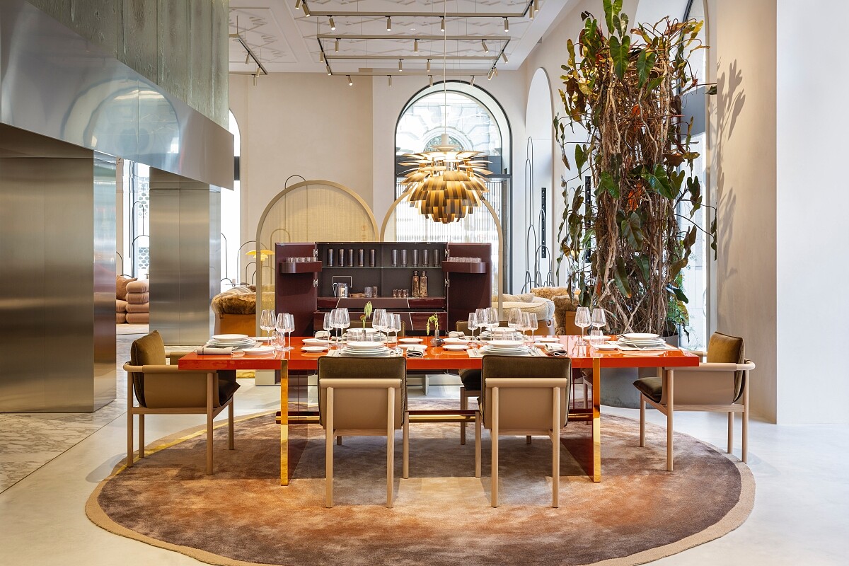 FENDI Casa 也在2023年米蘭設計週發表全新2023年家具系列。