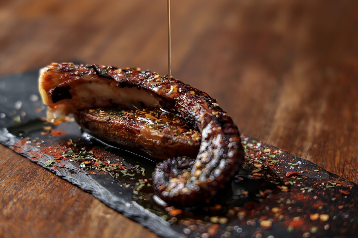 炭烤香料馬鈴薯章魚腳 Pulpo a la Gallega