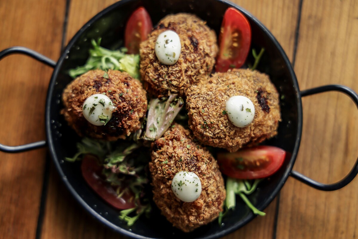 雞肉火腿可可餅 Croquetas