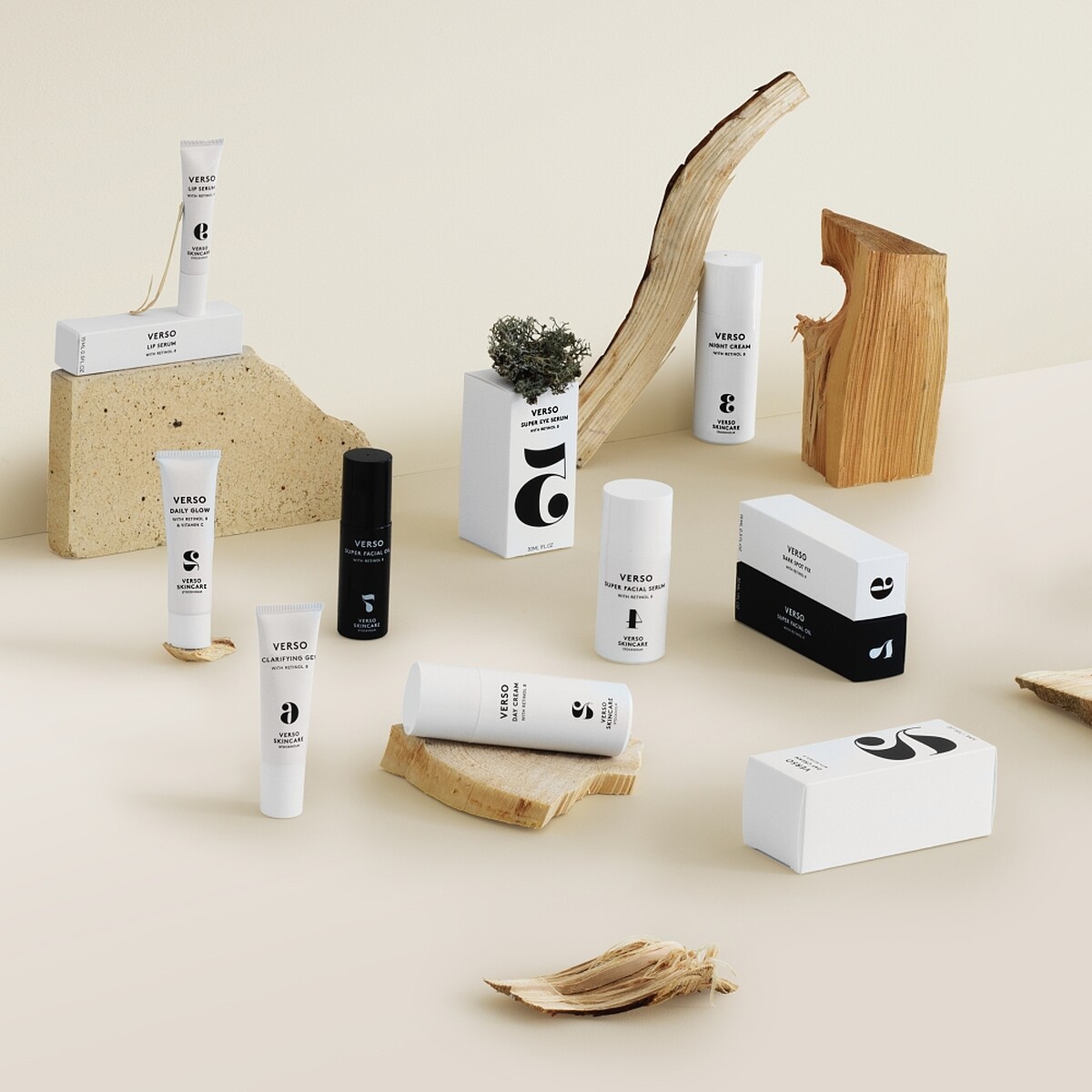 VERSO品牌形象圖。