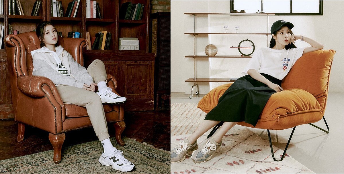 IU鞋款: NEW BALANCE U9060AAB、U9060MUS, NT4,680。