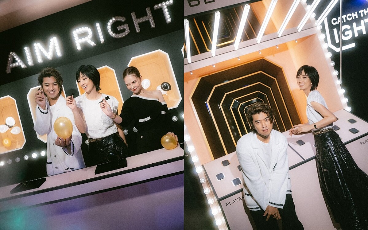 桂綸鎂、昆凌與陳柏霖在PREMI&Egrave;RE FUNFAIR嘉年華體驗活動盡享玩樂時光！