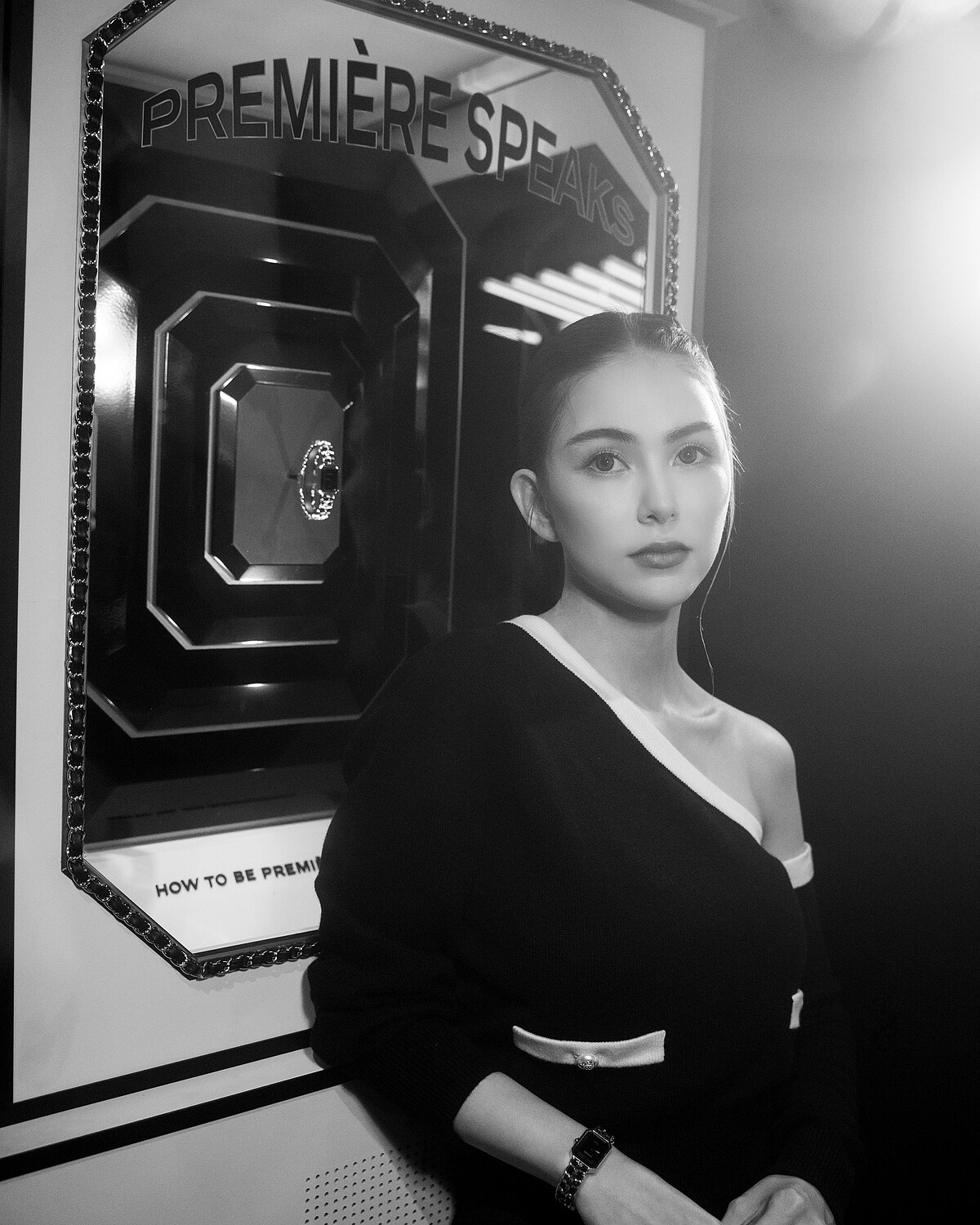 穿戴香奈兒2023春夏高級時裝系列、Premi&egrave;re腕錶-原創款(All By Chanel)