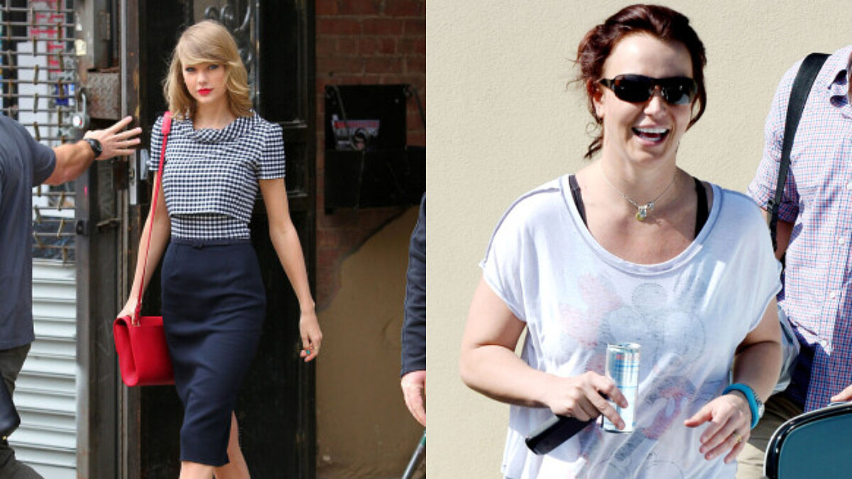 就跟你說運動完也要打扮！小天后泰勒絲無敵完勝大甜甜布蘭妮