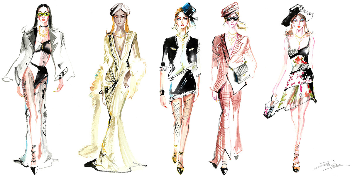 Just Gold鎮金店以代言人Dizzy Dizzo蔡詩芸的嘻哈風格為首，描繪出氣質典雅、精緻名媛、時尚都會、甜美可愛等不同風格