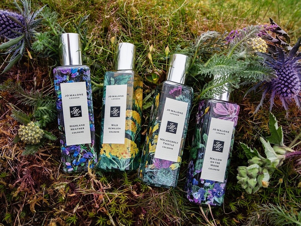 Jo Malone London 2023蘇格蘭高地系列。浩渺蒼茫的荒野高地，激發四款特色獨具的香水。