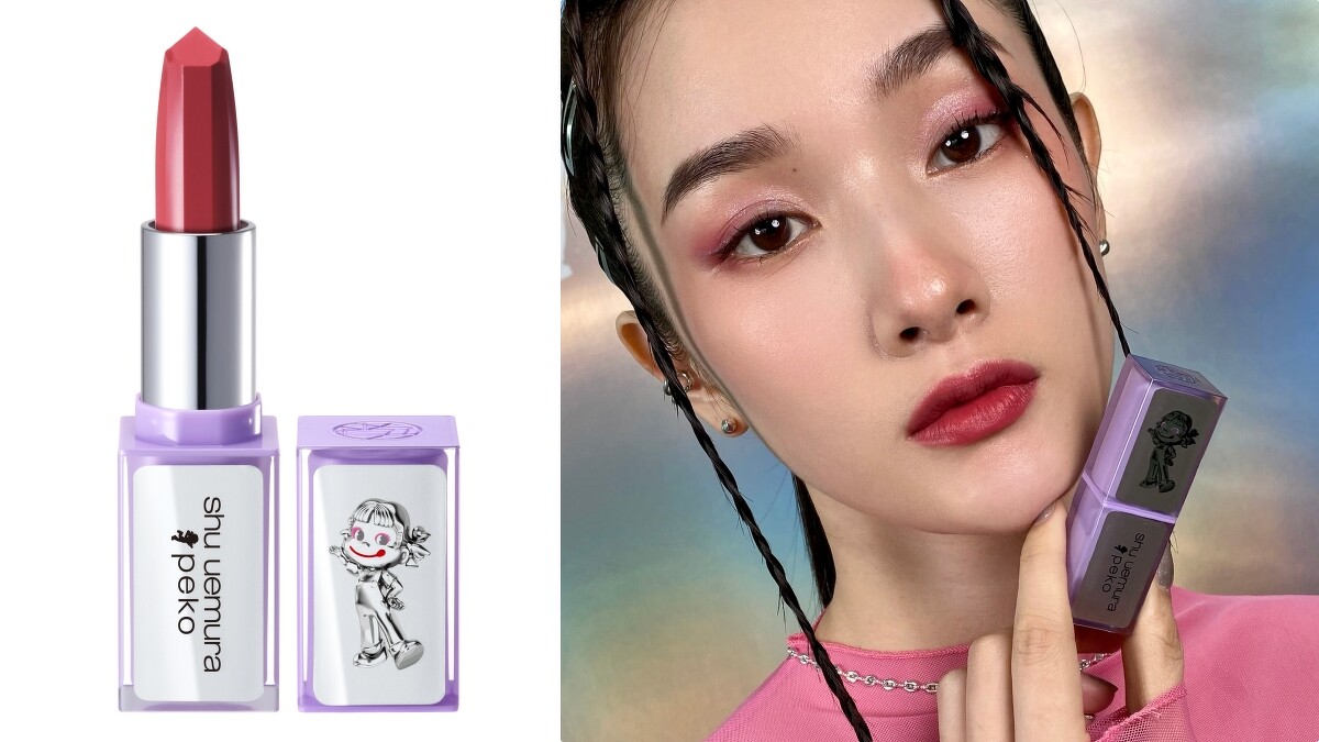 shu uemura植村秀X Peko無色限緞光極潤唇膏(#西瓜汁軟糖)，NT1,250