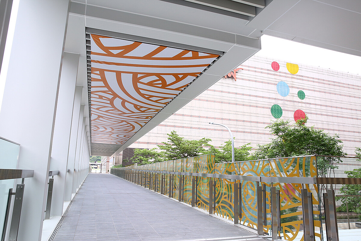 Jordane Saget 的線條作品將貫穿在各個空間之中。