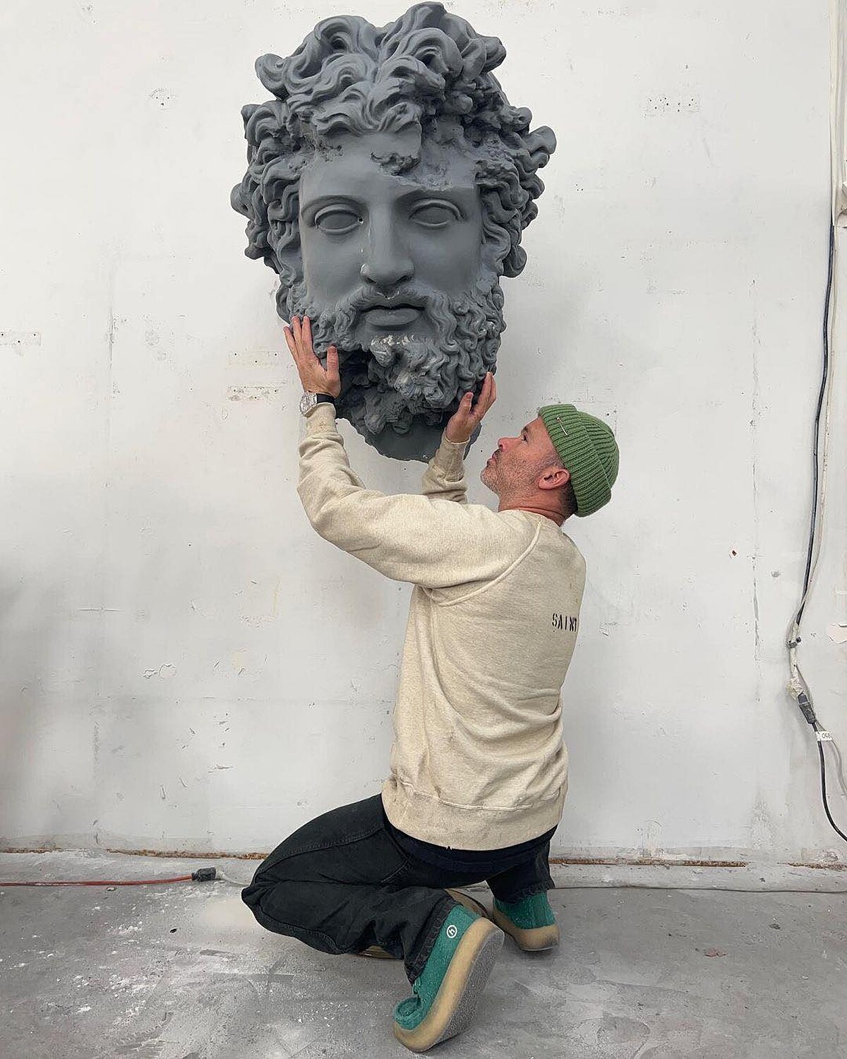 美國藝術家 Daniel Arsham。