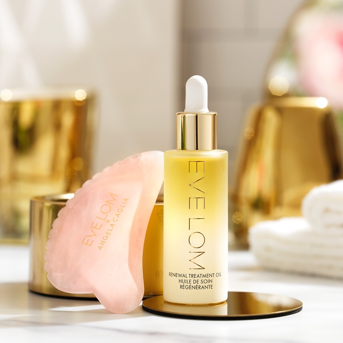 EVE LOM全能逆時活顏精露(贈聯名玫瑰晶按摩刮痧板)30ml，NT3,950