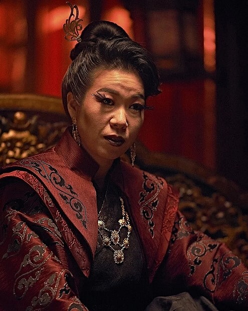 廉惠蘭在《雙甲路邊攤》大BOSS閻羅王角色