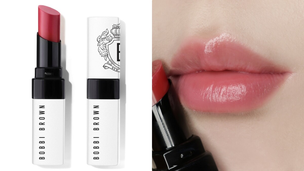 Bobbi Brown晶鑽極嫩潤色護唇膏(#619莓果紅Bare Raspberry)，NT1,300