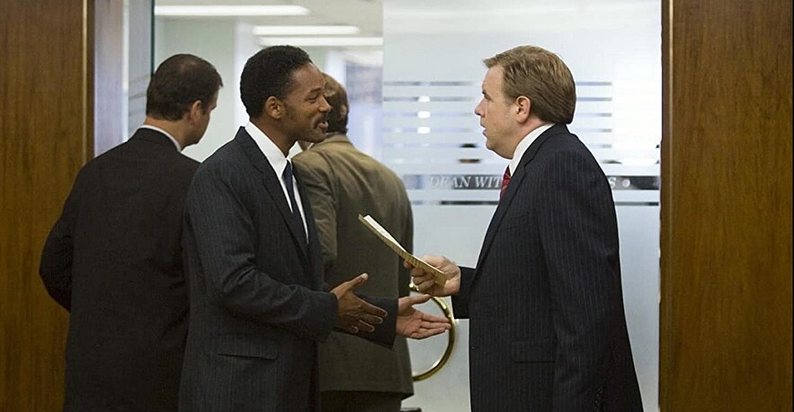 找到證券公司的實習工作,克里斯賈納咬緊牙關表現自己能力。