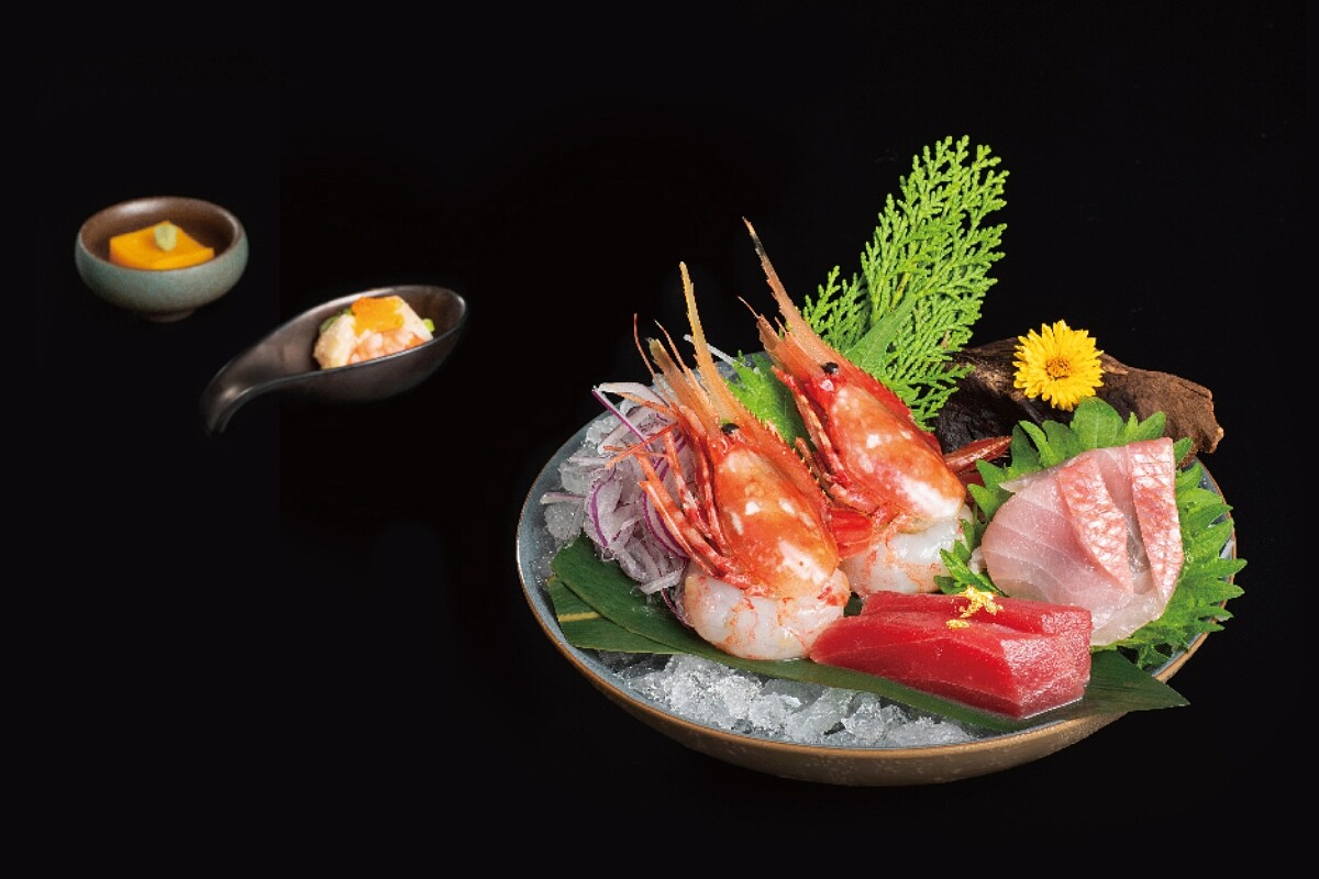 特等刺身三品。