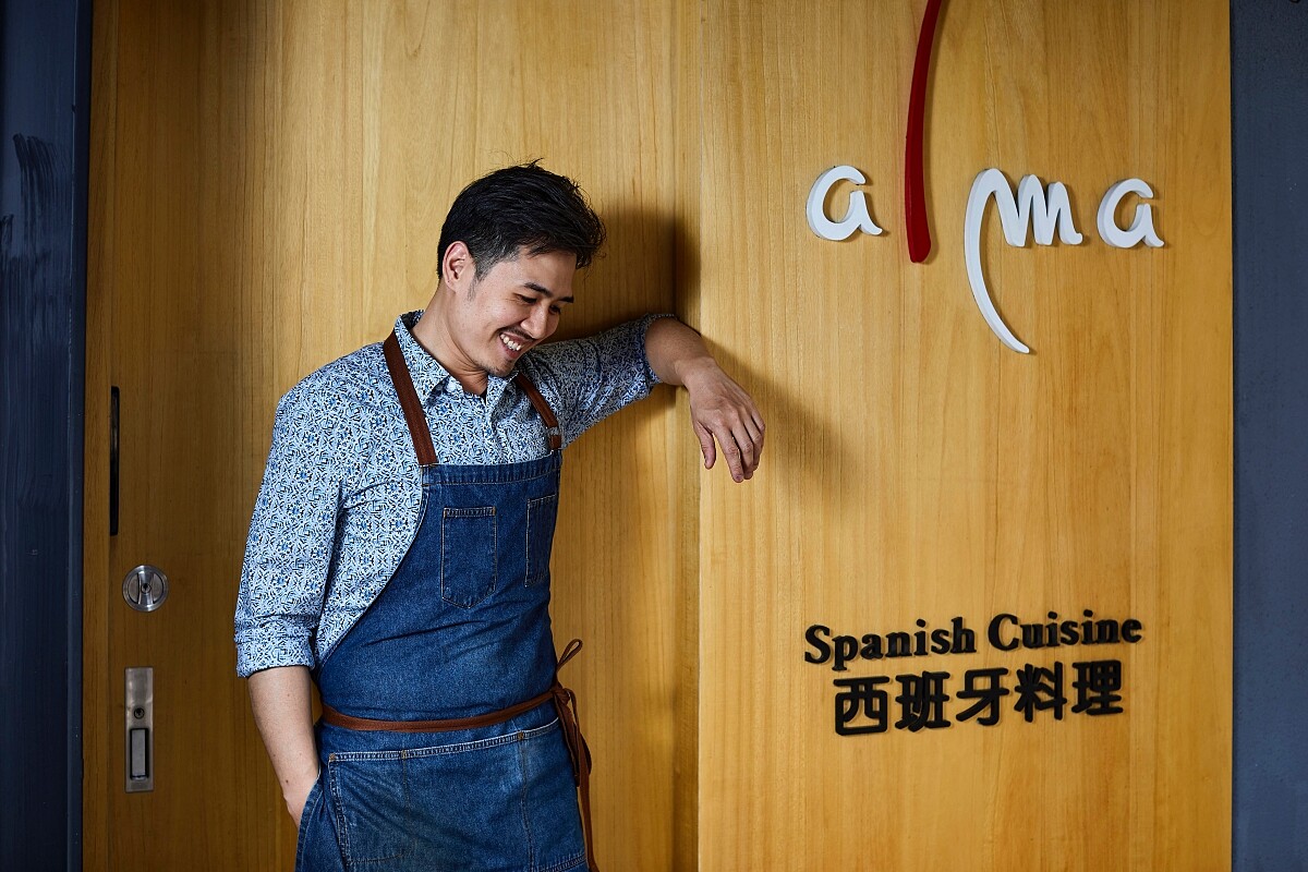 主廚劉子豪(Leo Liu)。