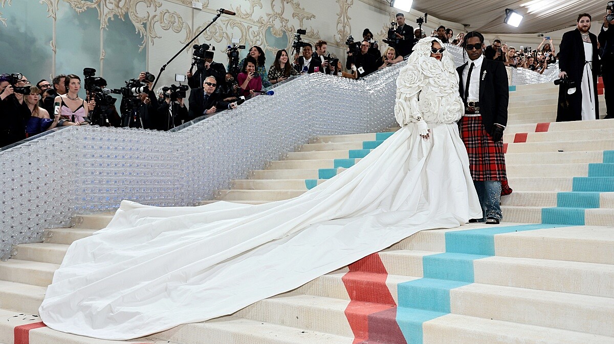 蕾哈娜與A$AP Rocky