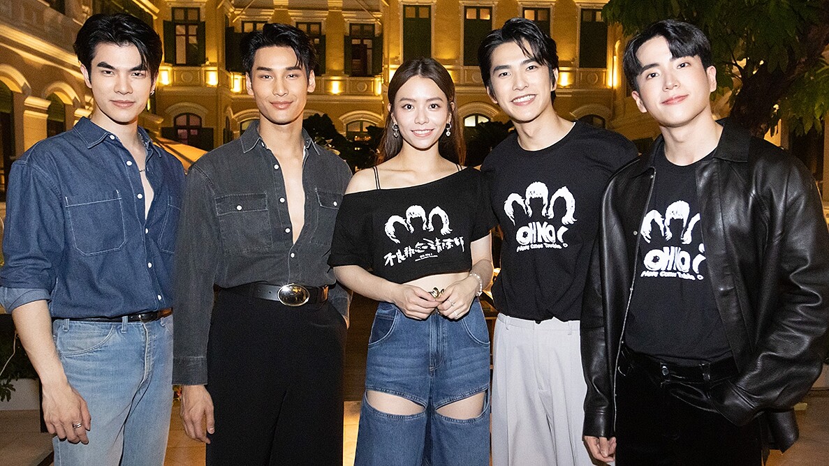 《不良執念清除師》曾敬驊、宋芸樺、查農曼谷相聚，合體《黑幫少爺》APO、MILE深V行走費洛蒙