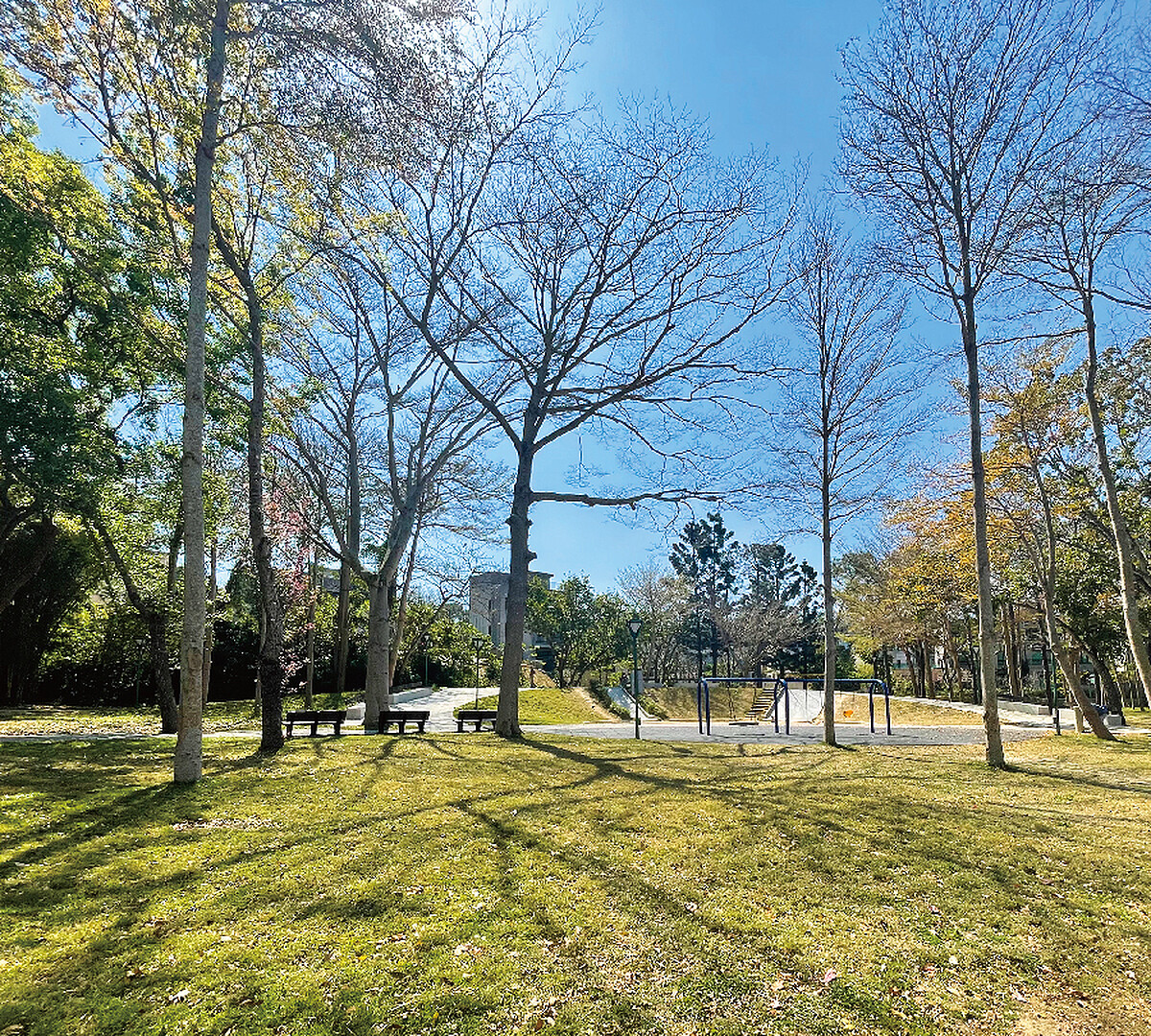 明湖公園(左圖)