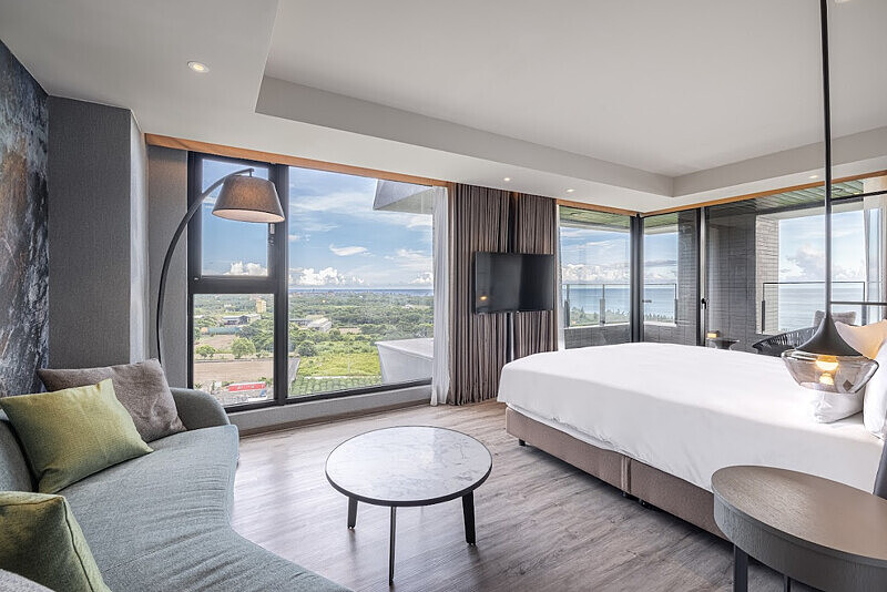 煙波花蓮太魯閣沁海館 行政豪華海景套房