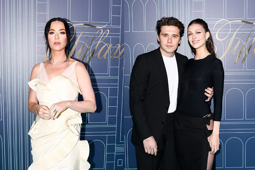 女歌手凱蒂佩芮（Katy Perry）、布魯克林貝克漢（Brooklyn Peltz Beckham）與其妻子妮可拉佩茲（Nicola Peltz Beckham）