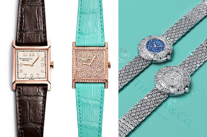 全新推出的Union Square腕錶及57腕錶系列紀念Tiffany & Co.的傳奇歷史與嶄新篇章