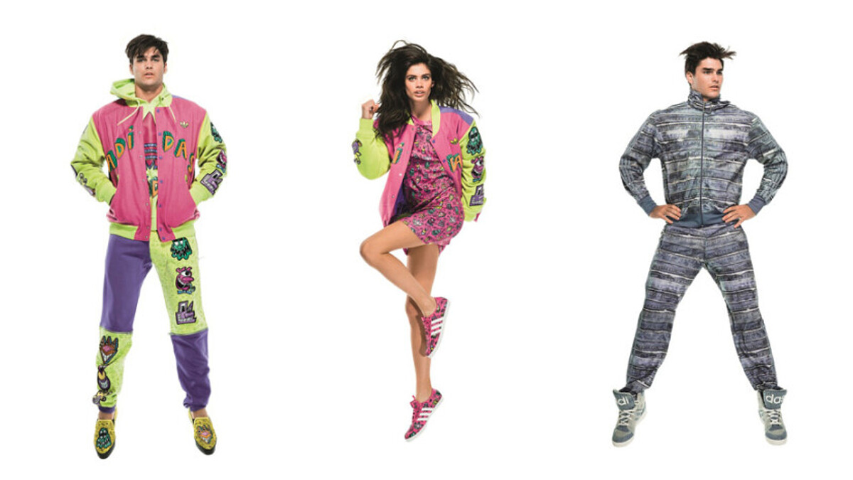 紐約藝術家Kenny Scharf跨界翻玩，adidas Originals by Jeremy Scott經典再現