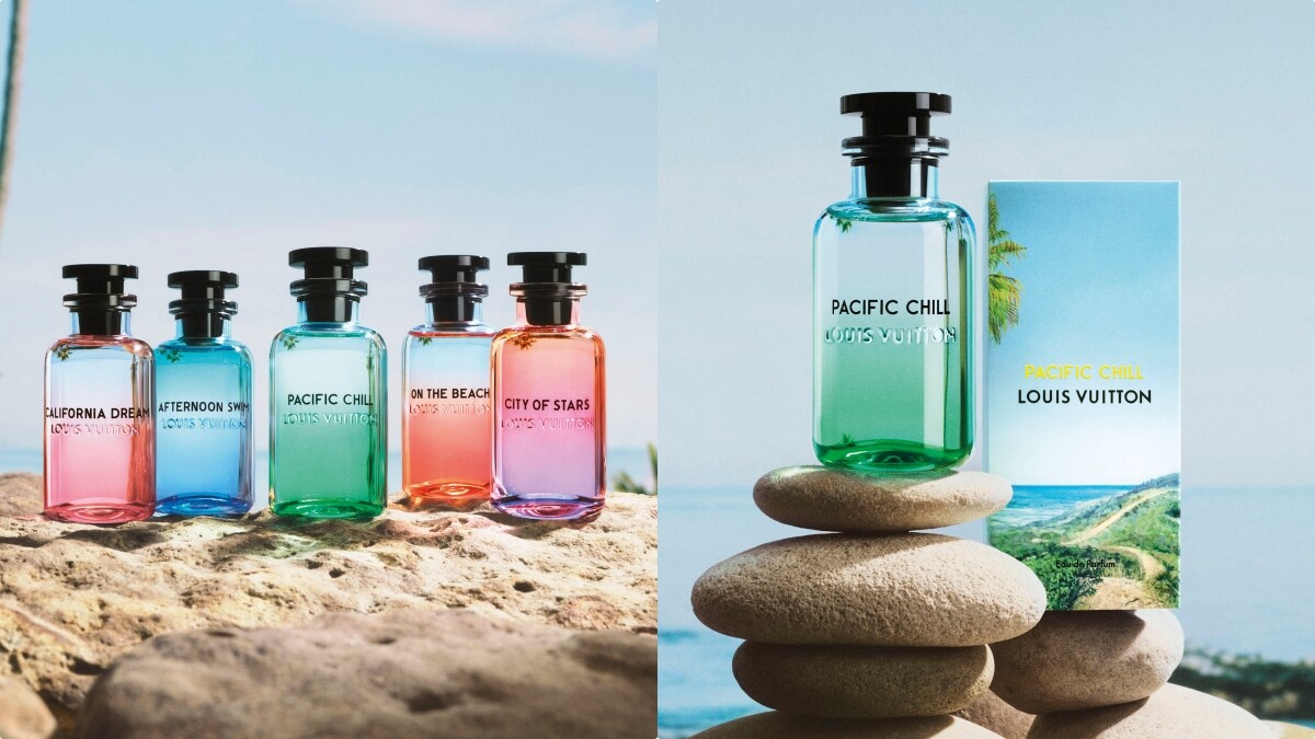 LV古龍水全系列6款一次看！2023年最新Pacific Chill從加州果昔中找到靈感，散發出讓肌膚暖洋洋的幸福活力感