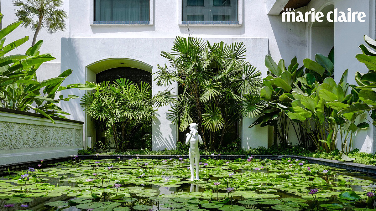 曼谷暹羅安納塔拉酒店各處皆用綠意妝點環境