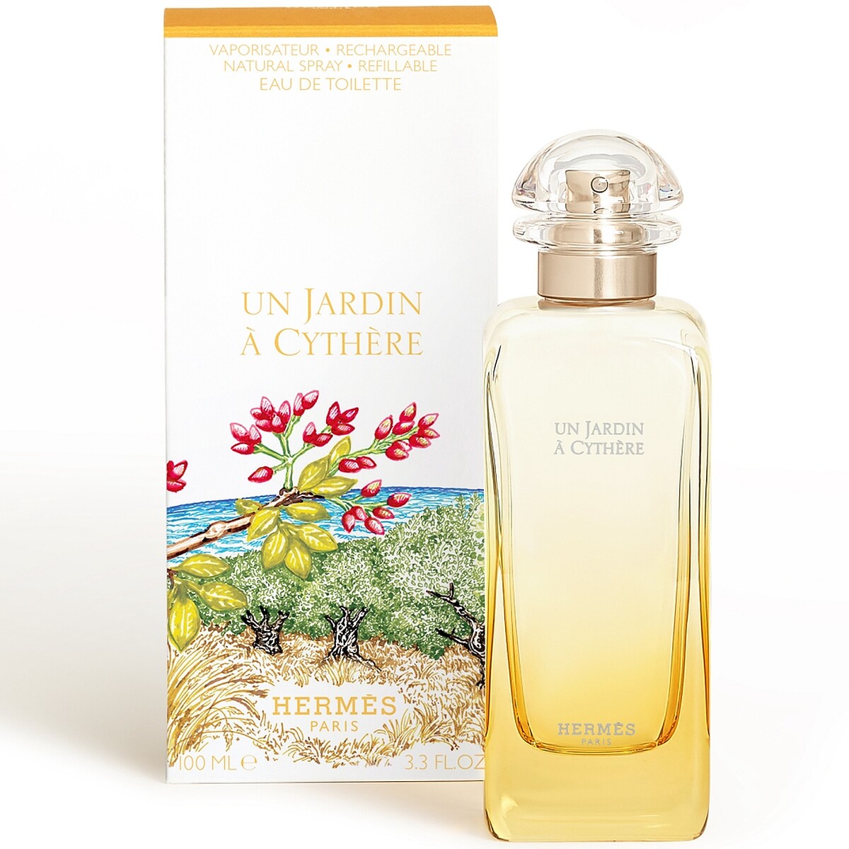 Hermes希瑟花園淡香水30ml，NT2,500、50ml，NT3,500、100ml，NT5,500、200ml補充瓶 NT7,850