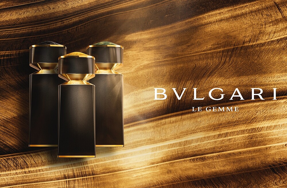 寶格麗LE GEMME珠寶世家頂級香氛系列形象圖。