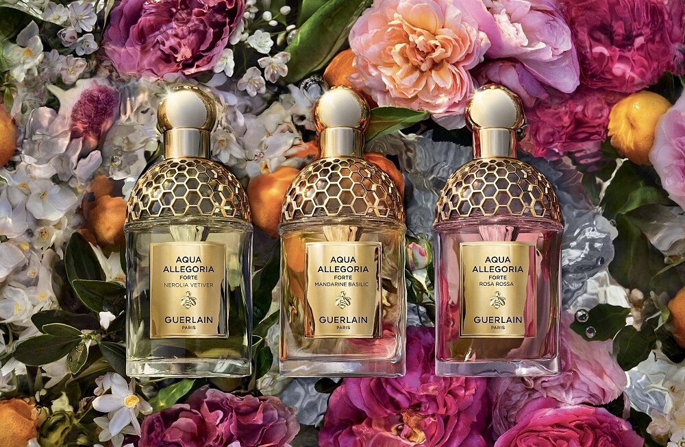 嬌蘭花草水語琢白岩蘭橙花、陽光甜橘與晨霧玫瑰淡香精主視覺。