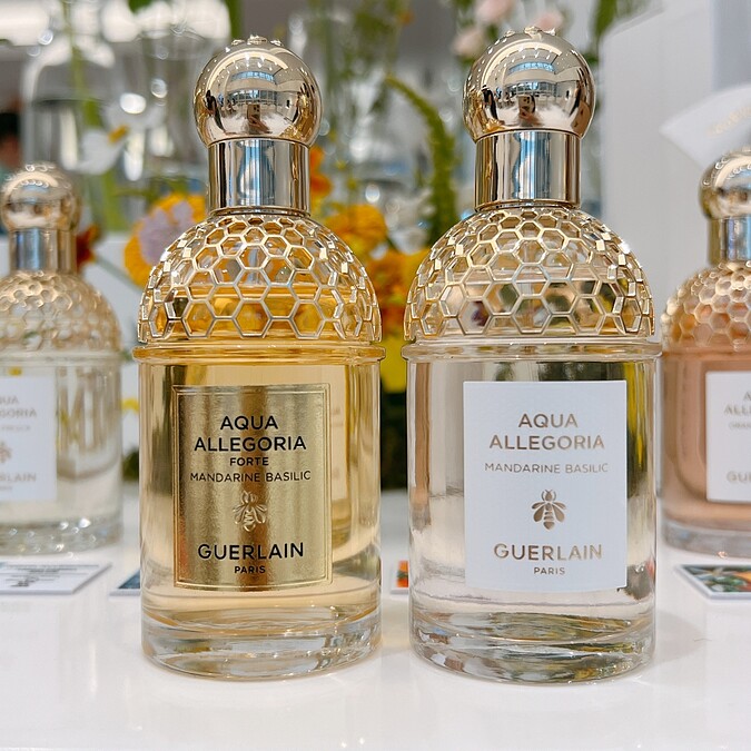 嬌蘭花草水語陽光甜橙淡香精與淡香水實品。