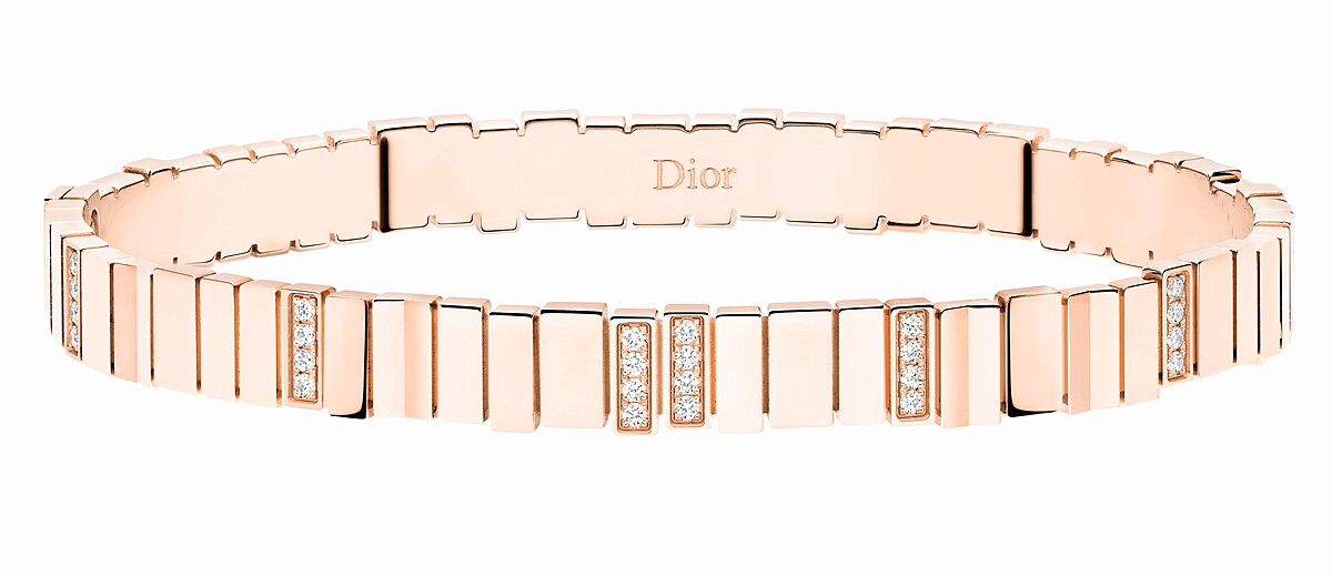 GEM DIOR 玫瑰金鑽石手鐲 NTD330,000
