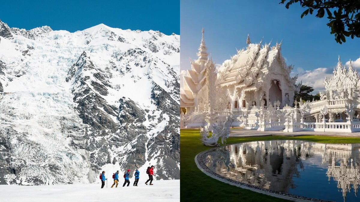 冰川健行、清萊白廟一日遊