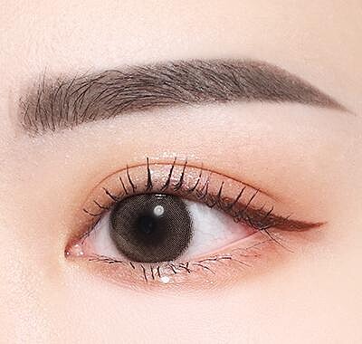 I&rsquo;M MEME我愛眉好逼真極細眉筆(#04灰棕)眉色示範。