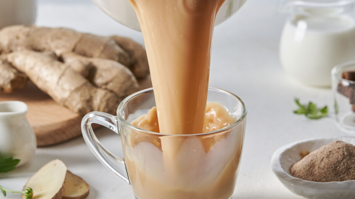 金滿堂的黑糖老薑厚奶，集結20年經驗熬煮成了最佳風味，