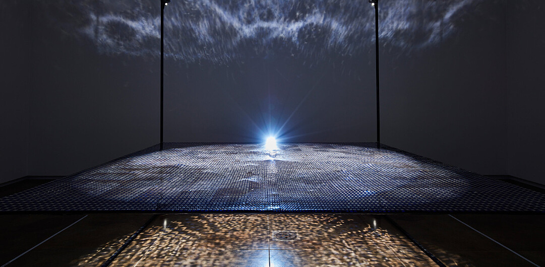 Nick Dong Becoming Horizon CHINI GALLERY采泥藝術董承濂《若水》。