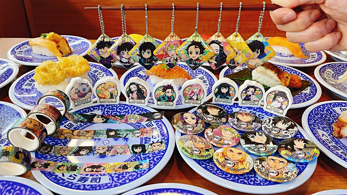 史上最多！2023藏壽司x鬼滅之刃30款聯名扭蛋一次看，鬼王、最強九柱都在這