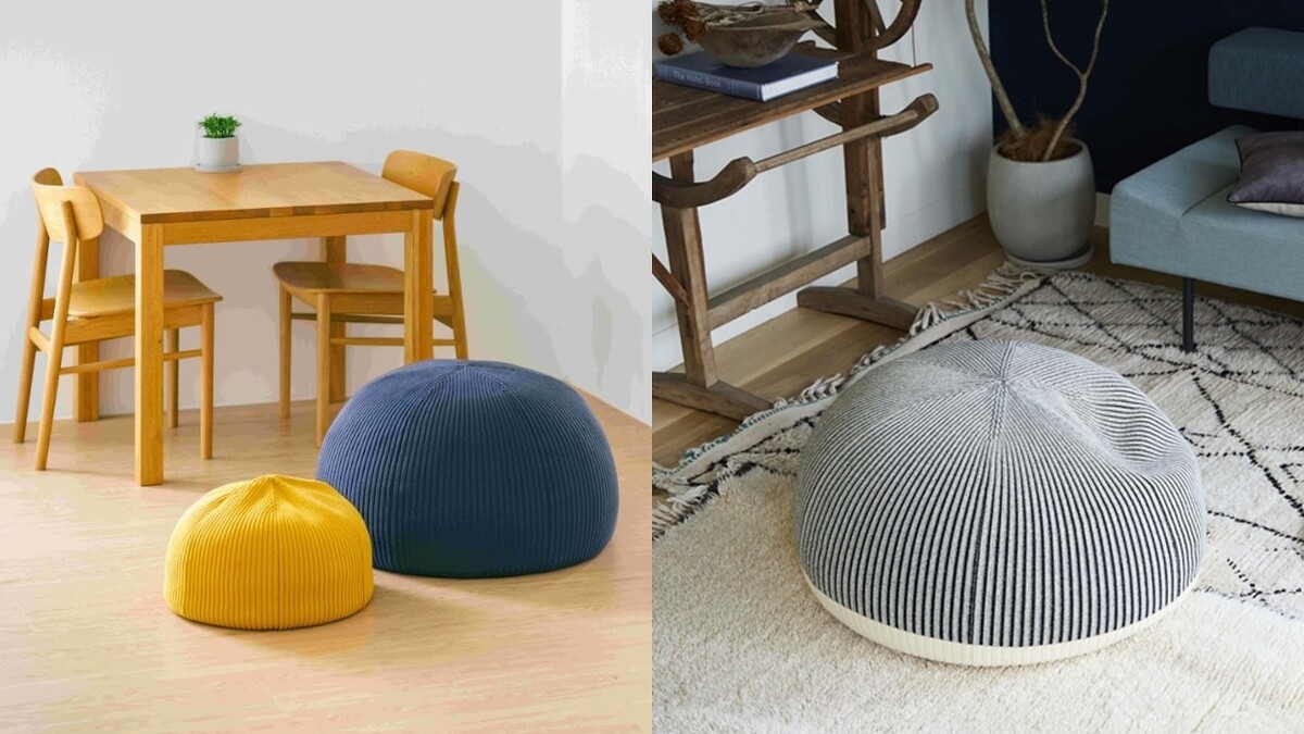 「泡芙懶骨頭沙發」成組售價3690~5690元