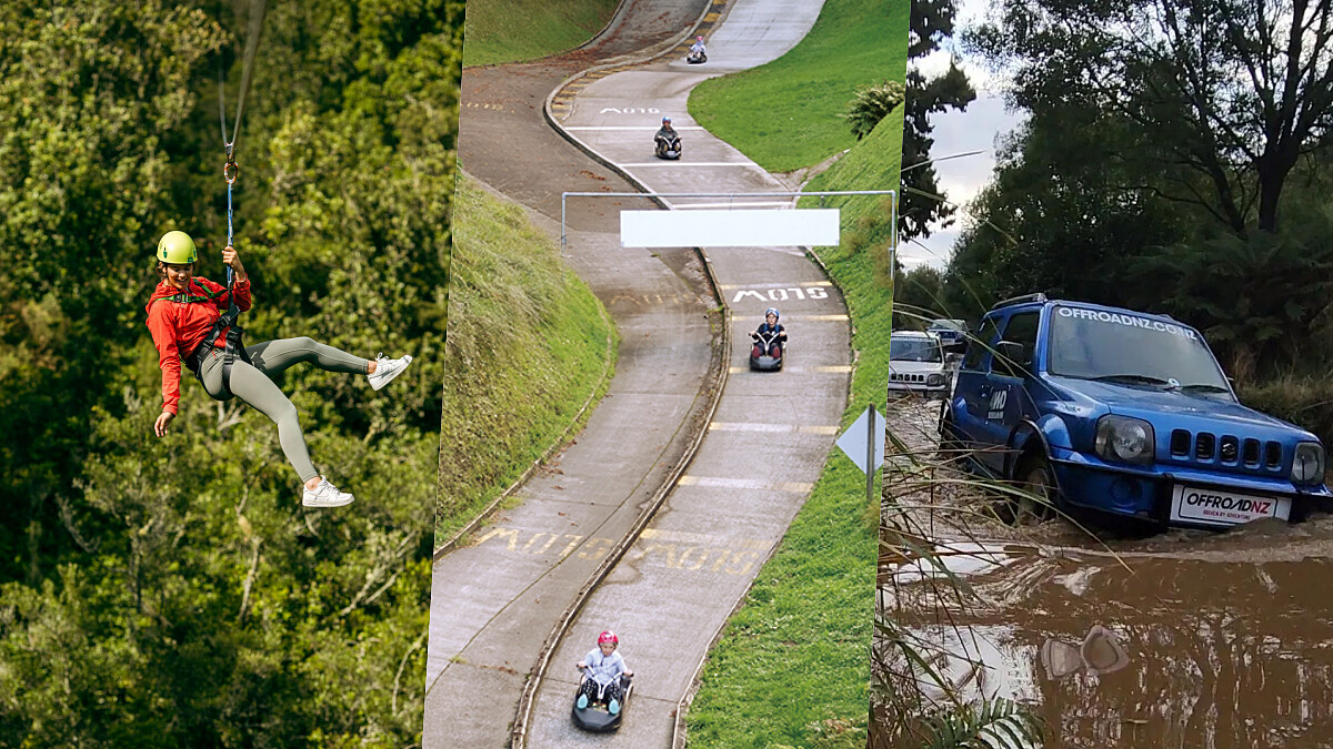 下一站 City+｜極限運動天堂—紐西蘭北島「羅托路亞」，探索地底藍光螢火蟲洞、空中飛索穿越原始叢林