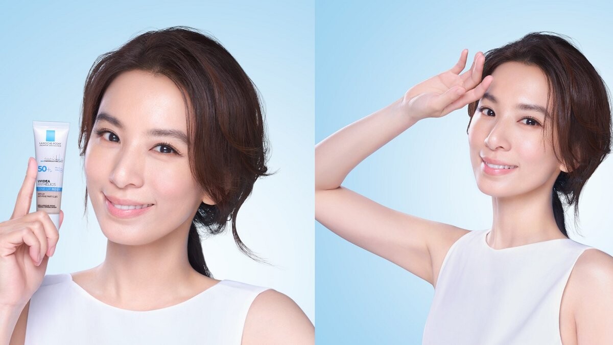 愛上登山的Hebe公開防曬秘訣！夏日趴趴走還能美的白皙透亮，原因都藏在理膚寶水#全護潤色 #瑰蜜霜 #太空科技防曬中，以下三款美肌開放自選