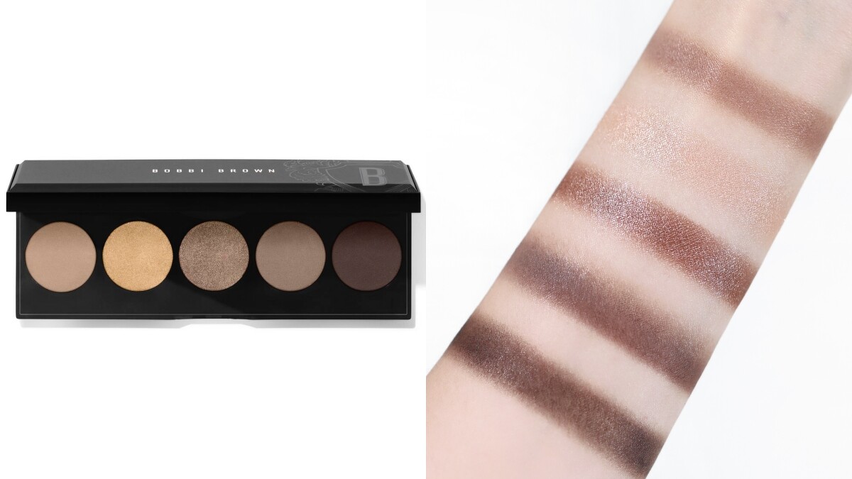 Bobbi Brown原生時尚5色眼影盤(#煙燻裸咖Smokey Nudes)，NT2,000