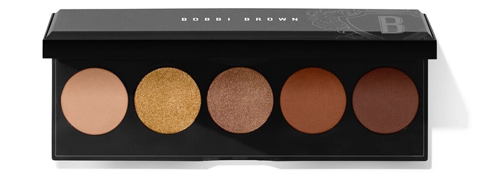 Bobbi Brown原生時尚5色眼影盤(#蜜糖裸橘Bronzed Nudes)，NT2,000