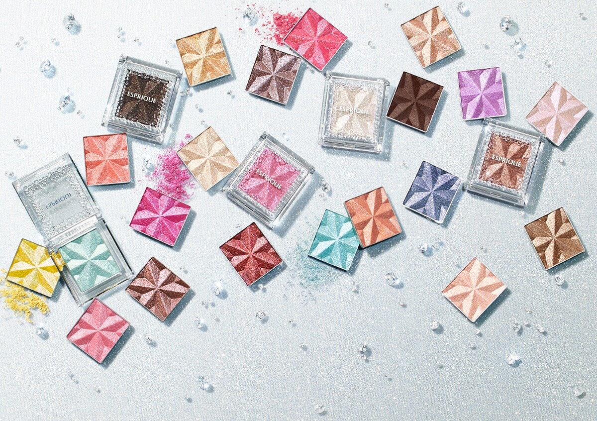 ESPRIQUE丰靡美姬幻粧鑽光寶石眼影(共12色)，NT250