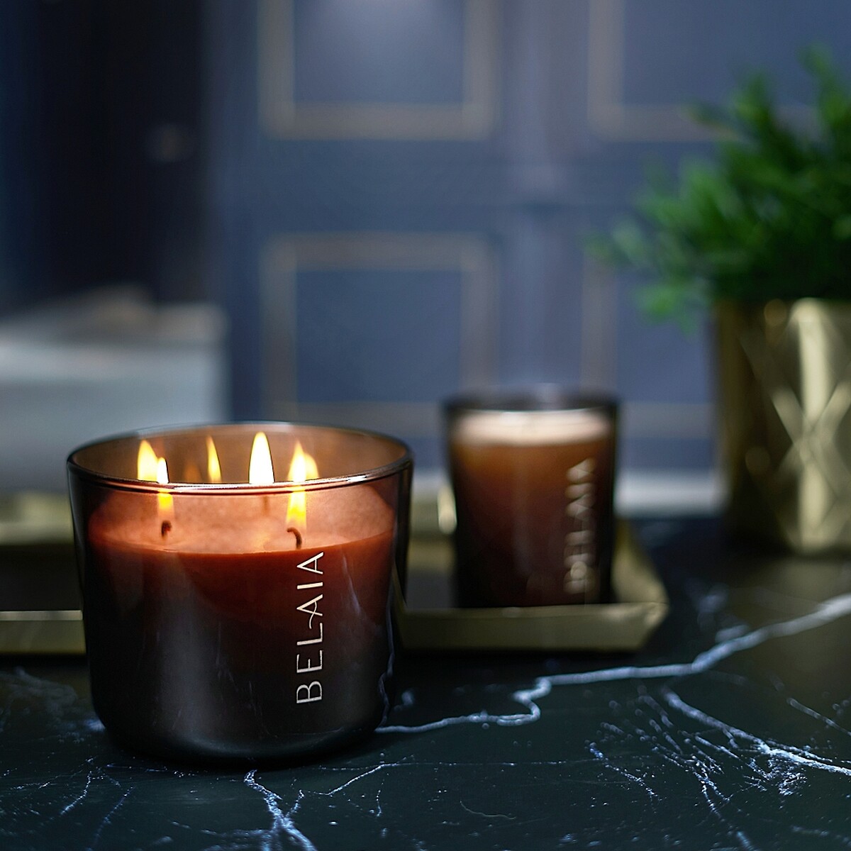 BELAIA香氛蠟燭180g，NT2,200、600g，NT4,400