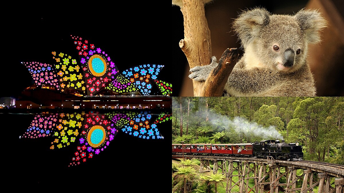全球最大聲光年度盛典！「繽紛雪梨燈光音樂節」睽違2年回歸，直飛航班優惠、推薦行程與景點一次看