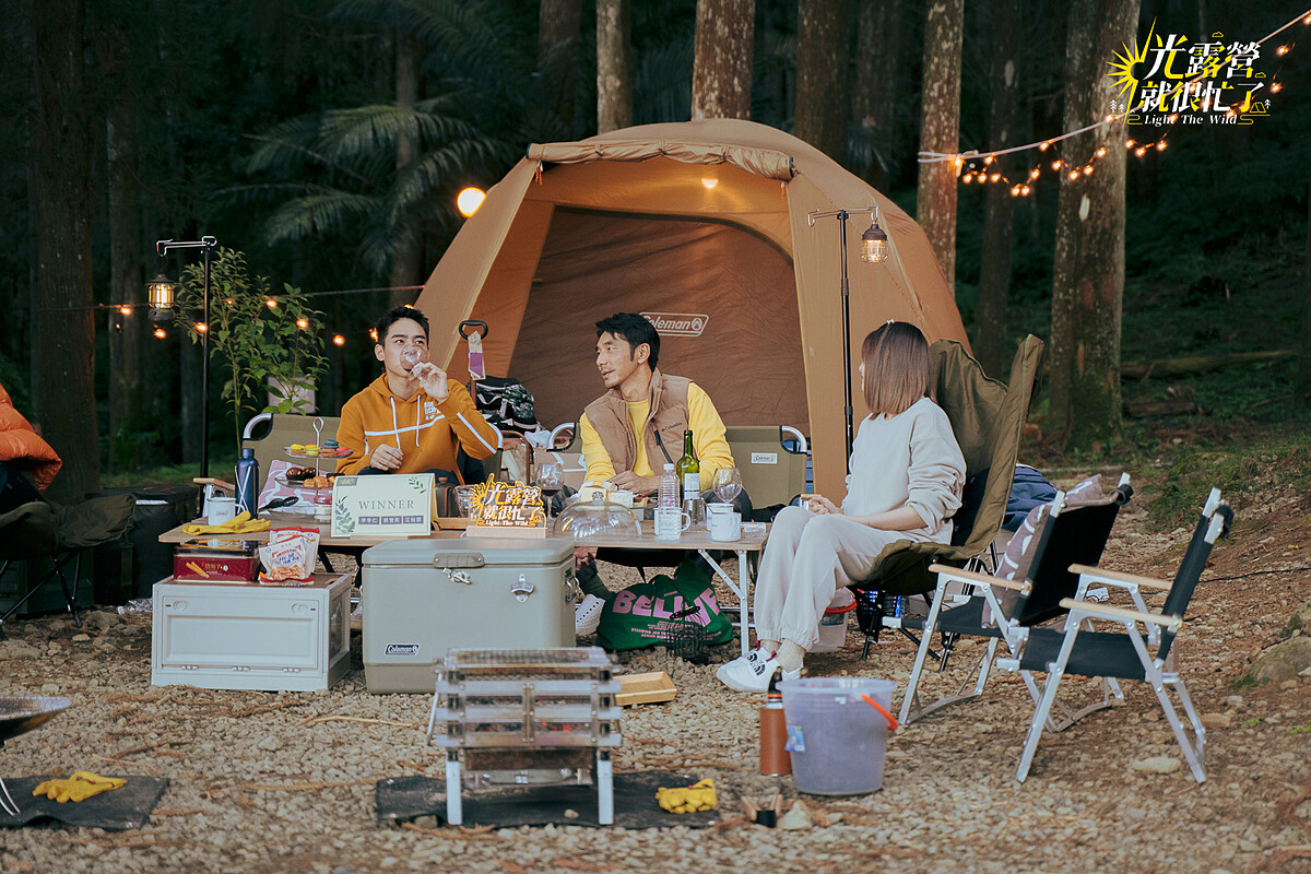 《光露營就很忙了》劉敬被李李仁震撼教育。