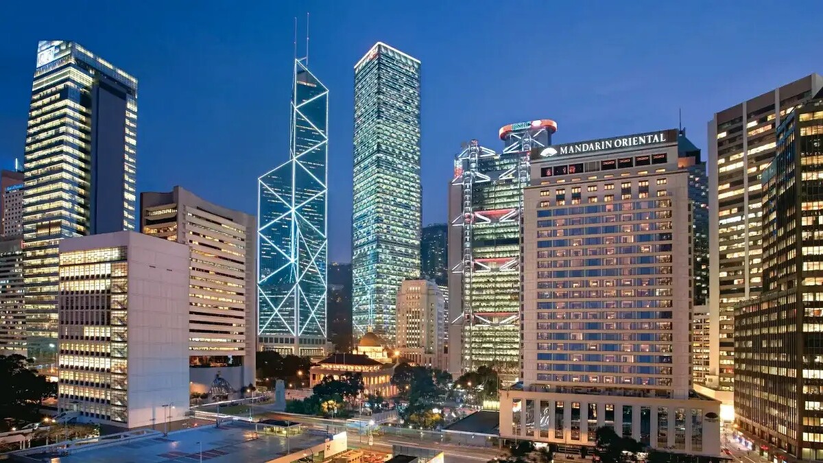 香港文華東方酒店外觀