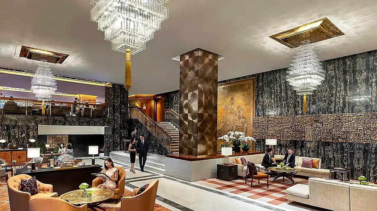 香港文華東方酒店大廳